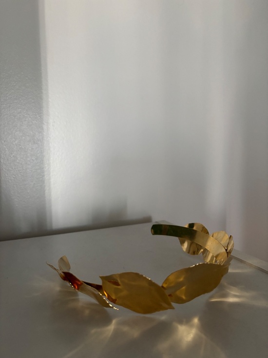Lelet NY gold headband main image 3